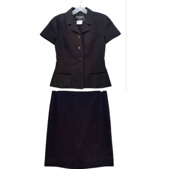 CHANEL Black Skirt Set - Picture 1 of 16